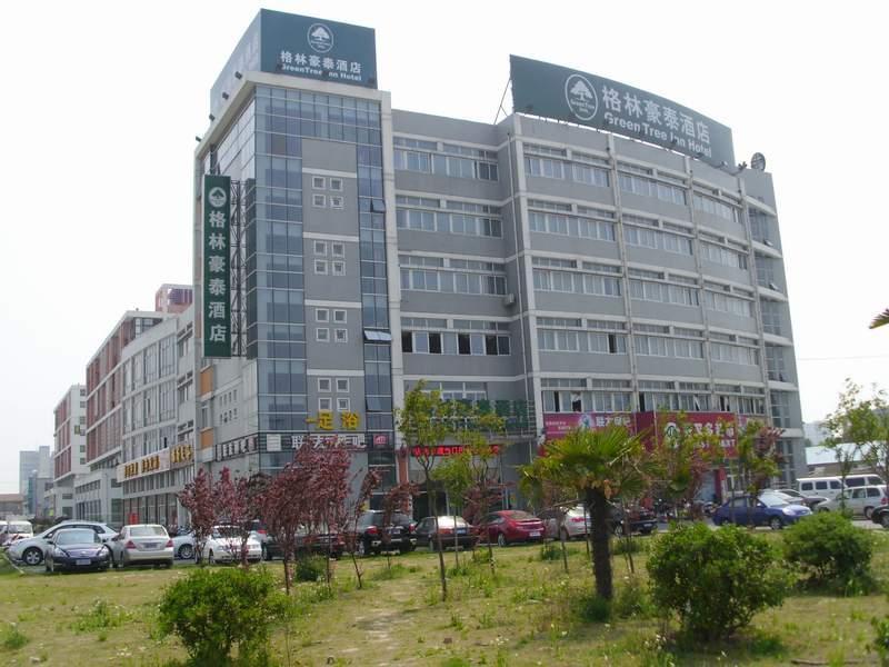 Greentree Inn Jiangsu Nantong Jiaoyu Road Business Hotel Kültér fotó